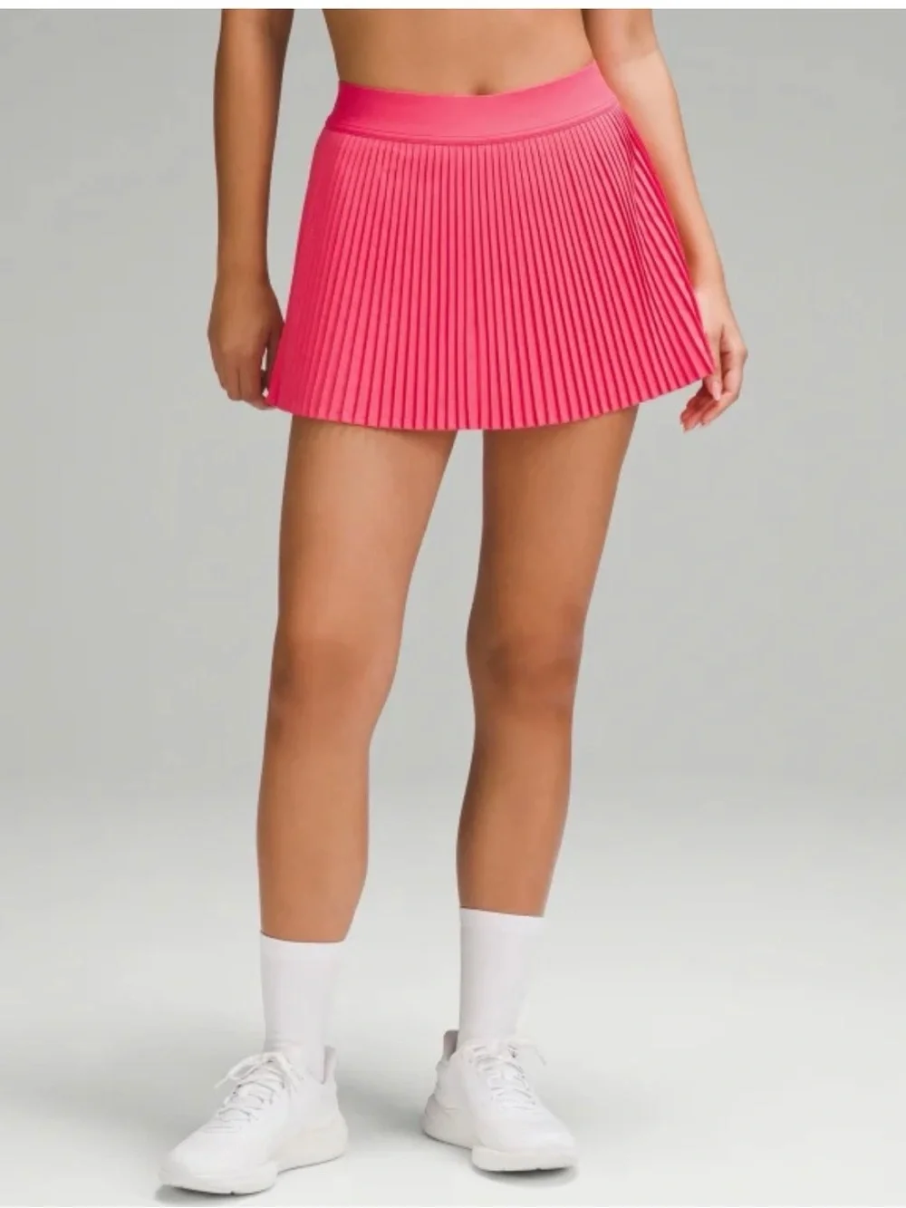 Lululemon Varsity High-Rise Pleated Tennis Skirt LW8AJYS Glaze Pink Size 8